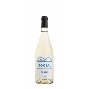 Mas Moustache Social Blanc 