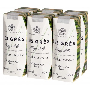 Les Grès Chardonnay 6 x 25 cl