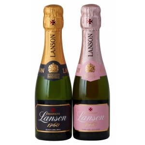 Lanson Twinpack Black & Rose Label (2x20 cl)